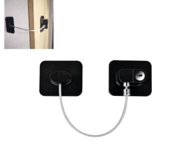 10817 Refrigerator Lock Freezer Door Lock Cabinet Lock (Black)