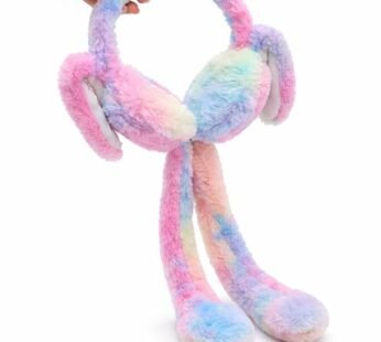 20043 Winter earmuffs for Kids, Ear Muffs for Winter | Moving ear Bunny Earmuffs for Girls, Boys, Women, Chu chu sounds