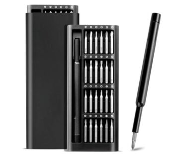 6024  24 in 1 Mini Screwdriver Set with Case, Magnetic Precision Repair Tool Kit for Electronics, Phone, Laptop, and Small Devices