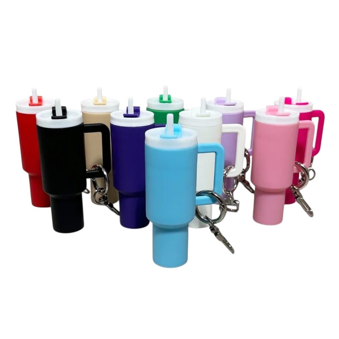 11166 Mini Tumbler Keychain, Insulated Travel Cup for Girls and Boys