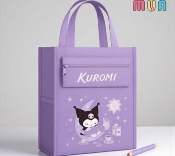 11306 Cartoon Printed bag for Girls and Boys {Multicolor} Size 33*28*12