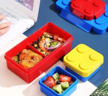10683 Lunch Box for Children, Lunch Box with Compartments, 1150 ml, Lunch Box, Leak-Proof Lunch Box for Schools, Picnics and Parks