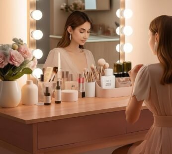 NC-A015 10LED Bulb Vanity Mirror Lights for Mirror 3 Color Modes Makeup Lights for Mirror