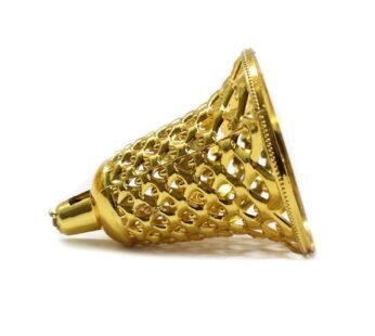 3045(100pcs) Golden Colored Plastic Hanging Bells