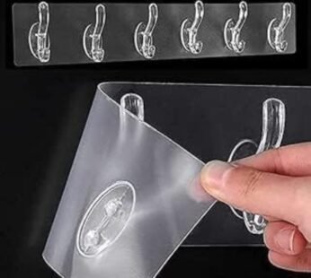 20116 Wall Hooks Hanger for Hanging Clothes Strong Self Adhesive Magic Sticker Home Kitchen Bedroom Door Organizers Accessories Items