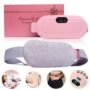 10478 Electric Heating Pad & Massager for Menstrual Cramps & Back Pain, Pink, Composite Fiber & Lycra