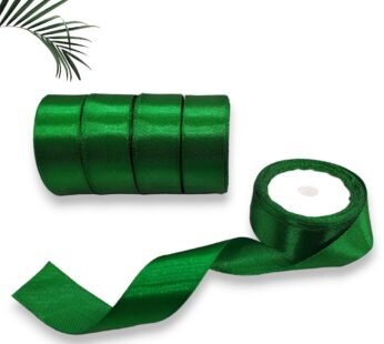 887 ( 10 pcs )  1/2  Inch.green Satten Ribbon