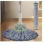 20046 Microfiber Twist Mop with Stainless Steel Handle | Heavy Duty Floor Cleaning