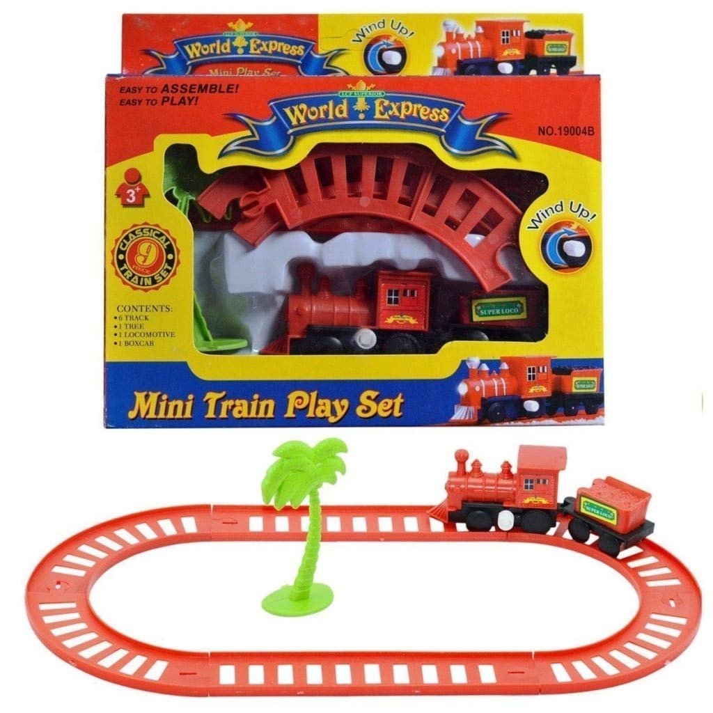 19004 Hudgle Mini Train Play Set for Kids