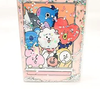 Water glitter diary for kids