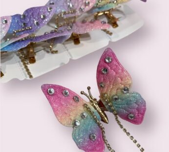 11269 Butterfly Claw Clips For Women – 3D Butterfly Clutcher Pins Hair Style Accessories