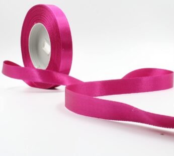 11190 ( 10 pcs ) 1/2 Inch Pink Satten Ribbon
