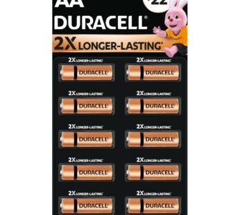 3053 Duracell Alkaline AA Batteries, Pack of 10