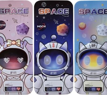 15094 Decoration Geometry Box for Boys, Girl, Kids Space Theme Compass Pencil Box | Space Theme Pencil Box for Kids