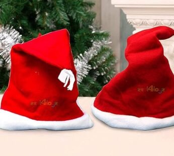 7091(10 pcs set ) Christmas Hats Santa Claus Caps for Kids