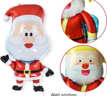 8064 Decoration Foil Santa Balloons 48*81 cm