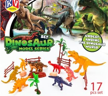 348 Enterprise 8 Educational Dinosaur Toys – Kids Realistic Toy Jurassic Figures