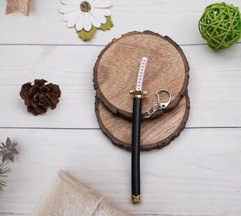 GB6675 Mini Katana Sword Anime Ninja Knife Toys Model Key Chain Key Chain {Random Design}