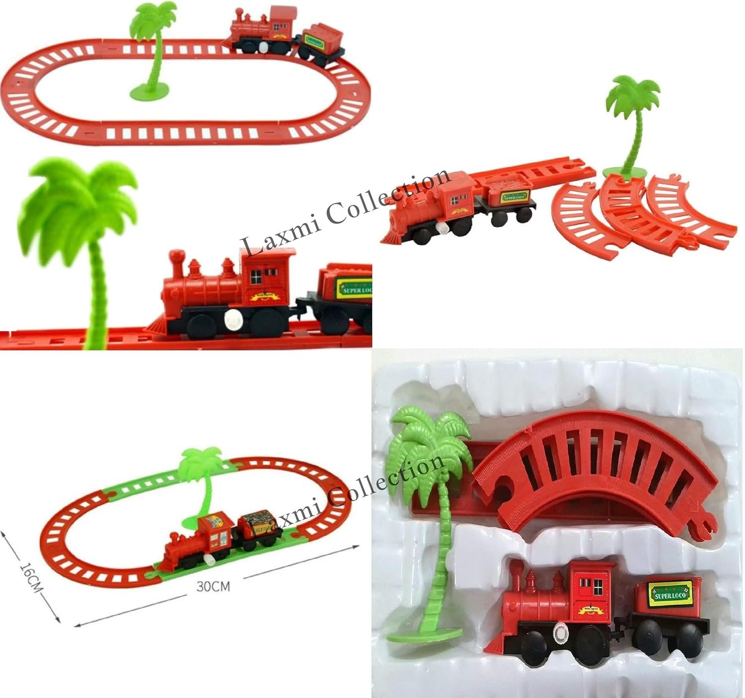 19004 Hudgle Mini Train Play Set for Kids - Image 2