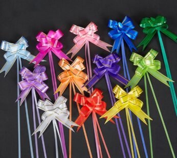 3062 {1 Pack ,10pcs} Wrapping Bows, Pull Ribbon 18mm