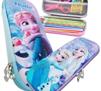 11345 3D Frozen Elsa Pencil Pouch for Girls