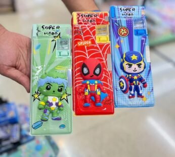 HBC-569-8  3D Magnetic Pencil Compass Box {Multicolor}