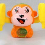 6016 Big Size Sound Light Monkey Toy Musical - Image 3