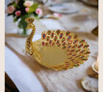 10125 Decorative Peacock Size=9 Cm