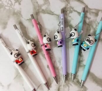 10472 {Pack of 6} Mechanical Pencil with Teddy Topper – Pre-Sharpened Pencils for Kids, Kawaii Pencils for Kids, Cute Pencils, Birthday Gift, Return Gift for Kids, Party