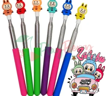 11288 Labubu Stick for Classroom: Extendable Telescopic Presentation Teacher Pointer Stick for Classroom Whiteboard Pointer