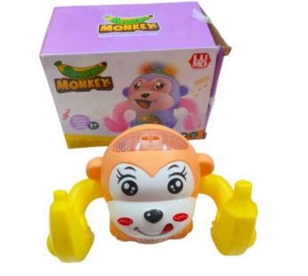 6016 Big Size Sound Light Monkey Toy Musical