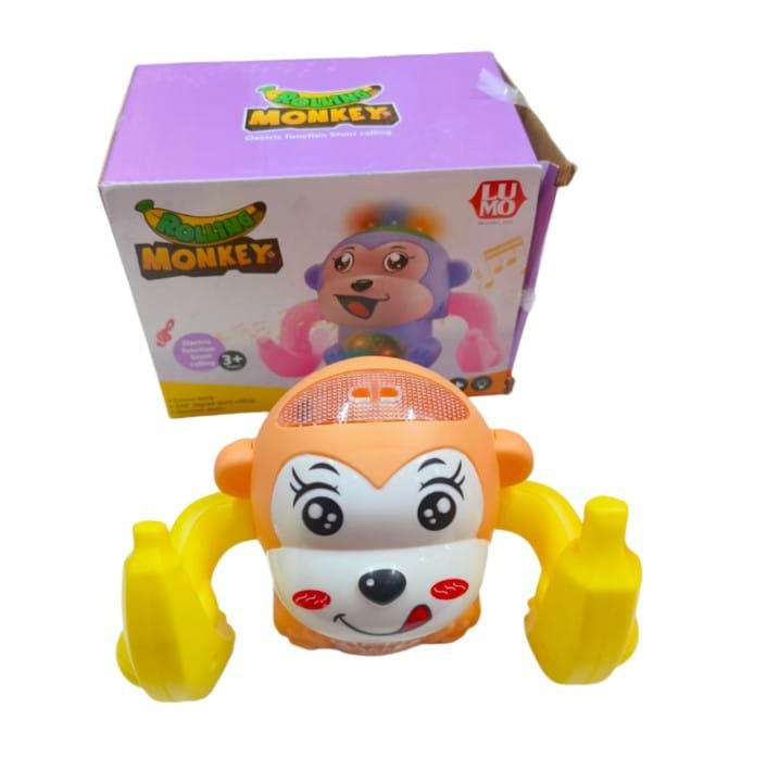 6016 Big Size Sound Light Monkey Toy Musical