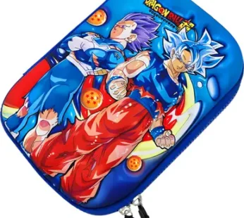 10558 Anime Dragon Ball Z Pencil Case | Premium Zipper Pouch for Boys & Girls Art EVA Pencil Box {Random Design}