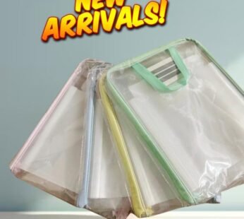 11313 Document Bag Mesh Zipper Pouch Zipper File Bags {Multicolor}