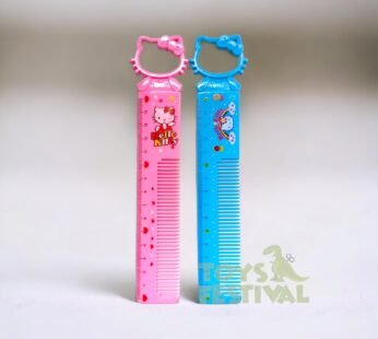 11289 Comb with Scale for kids stationery items