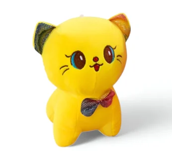 20064 Cat Soft Toy for Babies 17*12 Cm Toy Kids Catty Plush Toy for Kids Cute Kitty Filled Soft Toy Birthday Gift (Multicolor)