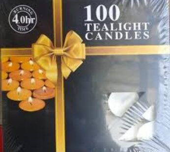 4125 (100 pcs) Tealight Candles