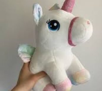 20071 Unicorn Soft Toy – A Magical Friend for Every Adventure! (30 cms) (White)