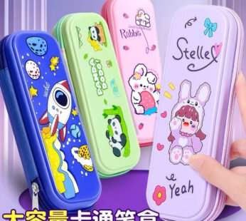 214 MIX Kuromi Pencil Case – Double-layer Stationery Pencil Case for Boys Girls