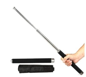 10761 Stainless Steel self Defence Foldable Pointer Compact Magical, Extendable Wand with Comfortable Grip & Hiking