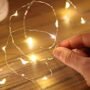 20149 5 Meter LED light Fairy Lights Battery Operated Golden color