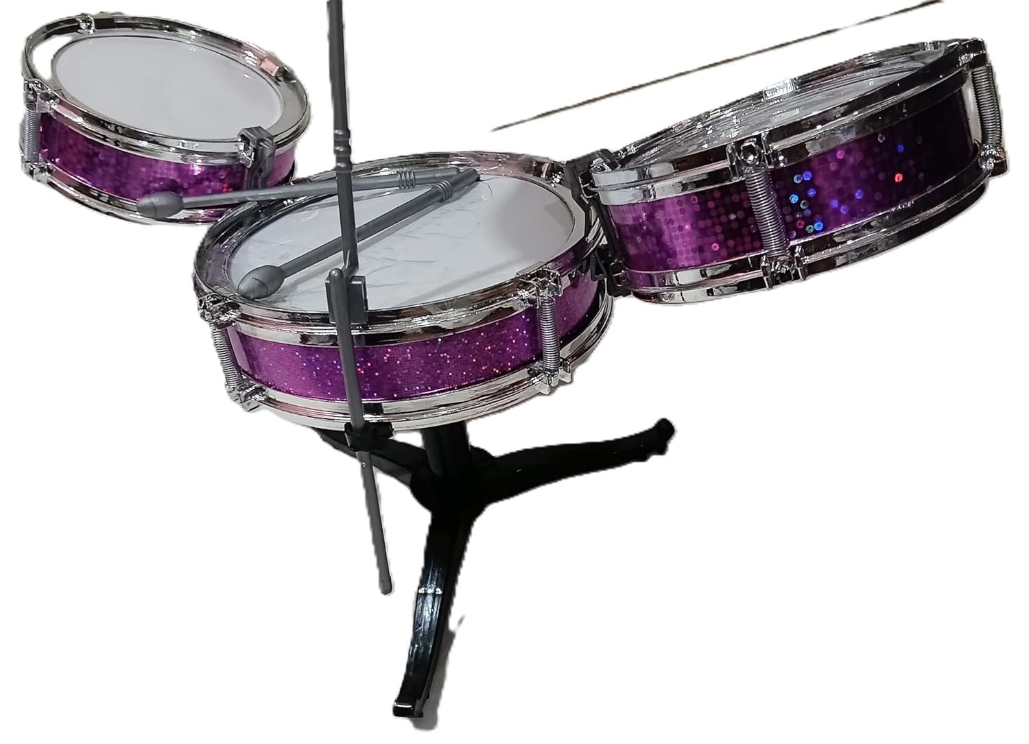 0809DR Multicolor Jazz Drum Set for Kids , Musical Drum Toy for Boys & Girls - Image 4