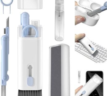 20156   7 in 1 Electronic Cleaner kit, Cleaning Kit for Monitor Keyboard Airpods MacBook iPad iPhone iPod, Screen Dust Brush Including Soft Sweep