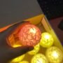 20146 LED Rose Ball Candle Light Up Decorative Floral Design, Battery Operated, Wedding Home Decor