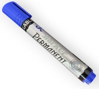 20152 (Pack Of 10) Hauser Permanent Marker Pen, Blue Colour
