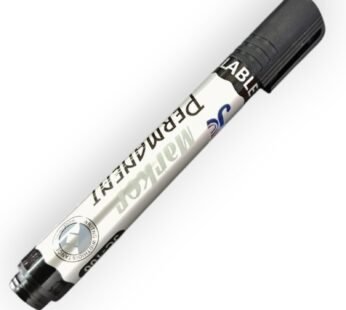 20151 (Pack of 10) Hauser Permanent Marker Pen, Black Colour