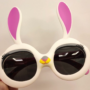 20142 Designer Sunglasses for Boys and Girls (Age Between 5 to 10 Years) (Bunny)